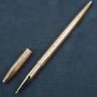 Vintage Tiffany   Co Diamond Pattern Sterling Silver Ballpoint Purse Pen  Writes