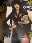Elvira Mistress Of The Dark Halloween Coors Light Beer And Hbo Cardboard Standee