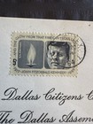 Jfk Trade Mart Luncheon Invitation 11 22 1963  Exceedingly Rare 