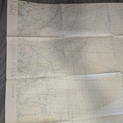 Global Loran Navigation Chart Map Glc-10n 1970 N Atlantic Ocean Dod Air Force