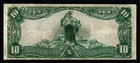 1902  10 Hartford  Ct Charter  121 Large Size Vf  National Bank Note 