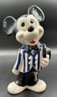 Vintage Mickey Mouse Ceramic Figurine 9 5    Tall In Good Condition 