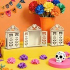 3 Pcs Dia De Los Muertos Altar Ofrenda Box  The Day Of The Dead Supplies Poplar