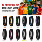 36 Pcs Jesus Loves You Silicone Wristbands Colorful Rubber Bracelets Christian S