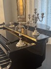 Antique Silver Candelabras - Beautiful Pair  Each With 5 Candle Sockets