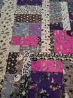 Scrappy Nightmare Before Christmas Handmade Quilt Approx  50 By 74 