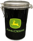 John Deere Yellow 6 -in Round Lock Top Tin Container