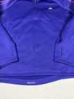 Adidas Response Running Pullover Womens M Purple 1 4 Zip Fleece Lined Jacket