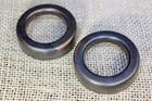 2 Lightning Rod Ball End Caps Replacements Tarnished Brown Copper 1 9 16    Large