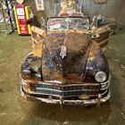 1948 Chrysler - Barn Find Cars- 1 24 Diecast - Danbury Mint - Weathered