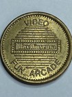 Rare Brass Wax Museum Video Fun Arcade Token - Look 