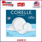 Corelle Country Cottage 12-piece Glass Dinnerware Set  service For 4 