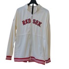 Boston Red Sox 2024 Womens Celebration Track Jacket L Cream Full Zip Mlb Stadium