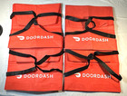 Lot Of 4   Doordash   Large 19x19x5 Insulated Pizza Delivery Bag   Tote   Errors
