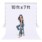 Backdrop Background 10 X 7 Ft Large Photography Backdrop Photo 10 7 White