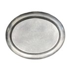 Vtg Wilton Armetale Rwp Pewter Serving Platter Plate Tray Oval 19x15
