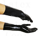 100  Cheap Latex Black Daily Gloves Useful Rubber Fashion Wrist Mitten S-xl