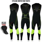 Mens Cycling Bib Tights Super Roubaix Winter Bib Wear Thermal Trosuer Bike Tight