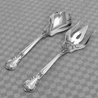 Gorham Chantilly Sterling Silver Two Piece Salad Serving Set New Mark no Monos
