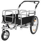 Bike Cargo Trailer  -duty Steel Frame  110lb Capacity 