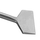 Plus Shank 3 In Wide Electric Hammer Chisel Angled Heavy Duty Bent Tile Chisel