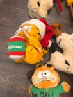 Vintage Garfield Plush Lot Of 9 Dakin 1981 Stuffed  Plush Toys Collectible