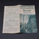 Vintage National Parks Lot Yosemite 1953 Brochure Carlsbad Caverns 12 Postcards