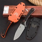 Benchmade Altitude Fixed Blade Knife Orange Cerakote W  Cf 15201or