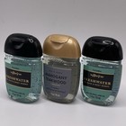 Bath   Body Works Men s Pocketbac Anti Bacterial Hand Sanitizer Gel Set Of 3 New