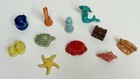 Vintage Wade Whimsies Red Rose Tea Mermaid Seahorse Beach Aquatic Figurine Lot