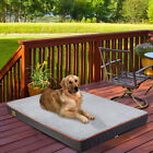 Gaint Dog Bed Large Orthopedic Foam Waterproof Xl Pet Crate Bed Removable Cover