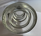 Vintage Hemingray 42 Clear Glass Insulator-smooth Bottom  Made 1945  31-42 