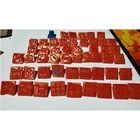 Fiskars Interchangeable Rubber Stamp Set Red Icons Symbols With Blue Base Lot