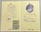 Lebanon   Revenue Stamps On Document