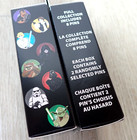 2 New Disney Star Wars Lightsaber Mystery Pin Box Jedi Darth Han Parks 4