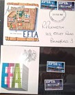 1960 s 1970 s- Royal Mail Album And 12 Commemorative Fdc With 12 Mint Pres Packs