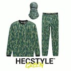 Hecs Lightweight Hunting Clothing-3 Pcs Shirt  Pants  And Headcover 
