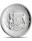 Elephant African Wildlife Hr Proof 1 Oz Silver Coin 100 Shillings Somalia 2024