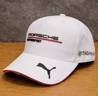 Sale Porsche Le Mans Team Cap White Puma Motorsport Racing Hat Adjustable Nwt