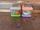 Vitg 2004 Fisher Price Peek-a-blocks  Food Theme - Complete 5 Blocks   Popcorn