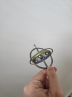 Vintage 1950   s Metal Gyroscope Spinning Top Classic Toy - 001187