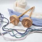 Drop Spinning Spindle - Hand Spinning  Top Whorl  Spin Wool Yarn Spinner Spindle