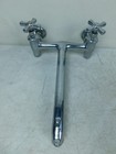 12  Antique Faucet Tap Vintage Hot cold Tap Old Belfast Sink Basin Chrome Nickel