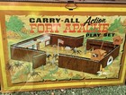 Vintage Marx 1968 Fort Apache Carry-all Action Playset With Accessories No  4685