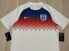 Nike England 2018 2019 Dry Squad Football Shirt Soccer Jersey 893356-100 Size L