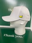 2025 Masters Golf Tech White Hat  pin Flag  Augusta National Nwt