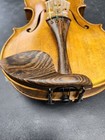 Violin Bocote Wood Parts Accessories Set  Pegs  Endpin tailpiece chinrest