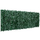 118 x39  Artificial Privacy Fence Wall Screen Faux Ivy Leaf Outdoor Garden Decor