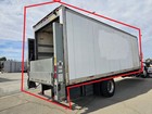 Used Morgan 26  Reefer Body W Carrier 760 Maxon Col Lift Los Angeles 