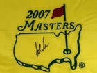 Stewart Cink Signed Masters Golf Flag Ryder Cup Captain Pga